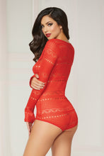 Load image into Gallery viewer, Knit Long Sleeve Romper
