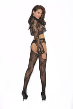 Load image into Gallery viewer, Lace Suspender Panty Hose
