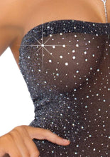 Load image into Gallery viewer, Shimmery Rhinestone Tube Dress
