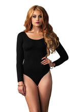 Load image into Gallery viewer, Opaque Bodysuit - One Size - Black LA-8578BLK
